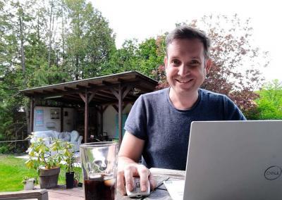 Homeoffice bei Stefan